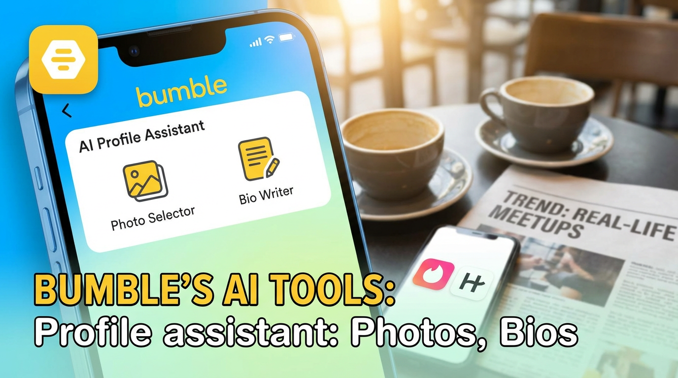 אהבה מלאכותית? Bumble משיקה כלי לשיפור פרופילי היכרויות